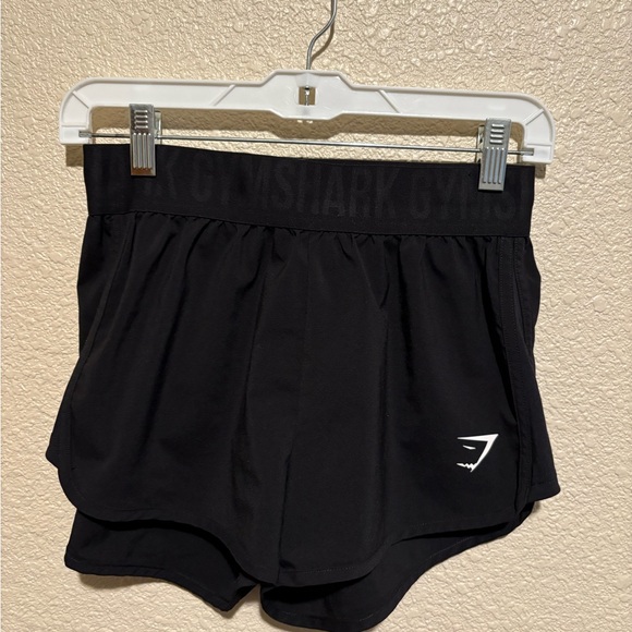 Gymshark Pants - Gymshark Black Athletic Shorts with Elastic Waistband